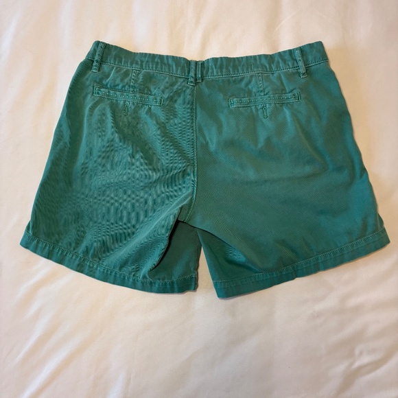Pilcro and the Letterpress Anthropologie Teal Hyphen Shorts Size 28 - Picture 2 of 9